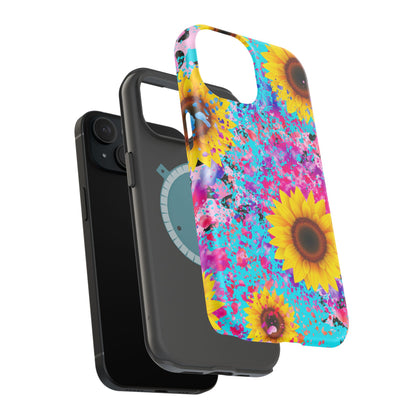 Bright Sunflower Pop Art - MagSafe iPhone Series Case