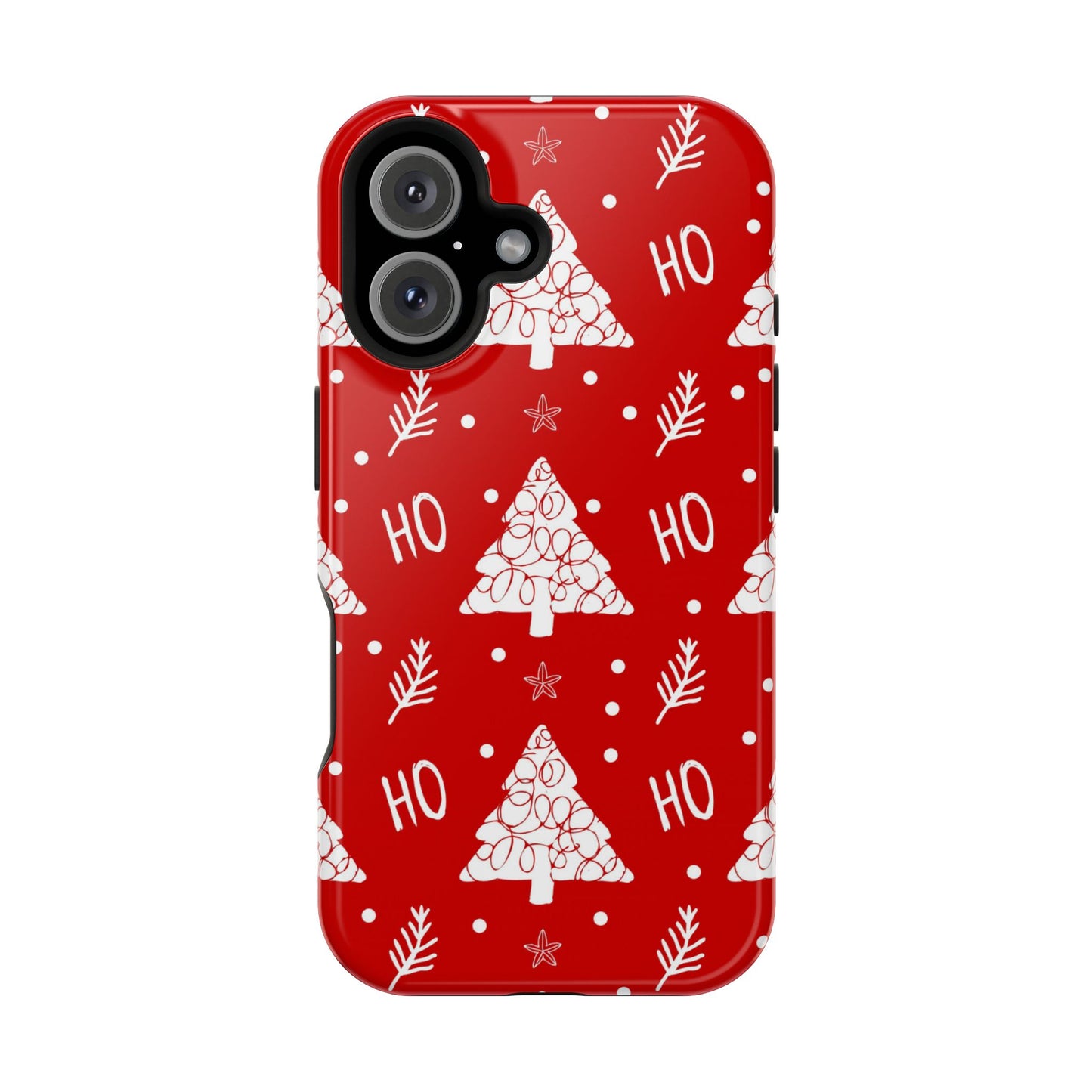 MagSafe iPhone Case: Ho Ho Ho – Christmas Tree Wonderland