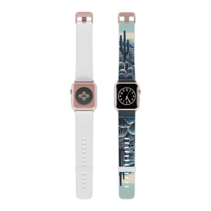 Desert Blues Cactus  Apple Watch Band