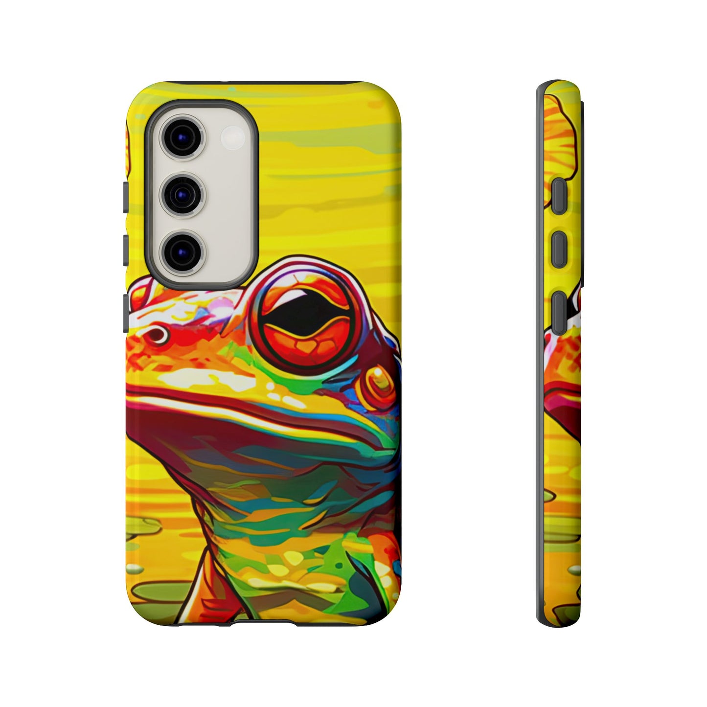 Vibrant Rainbow Frog Design – Samsung Galaxy Case