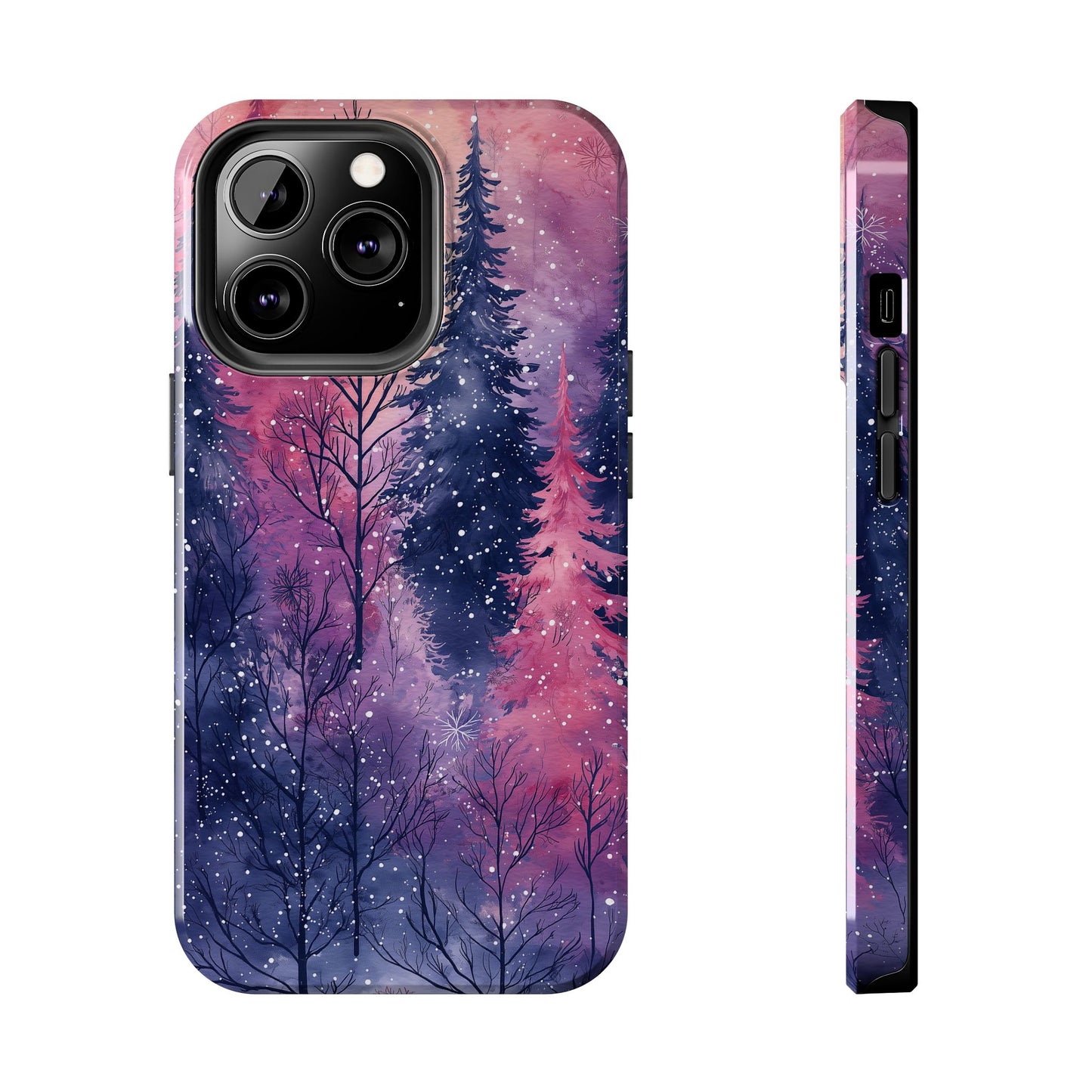 Sunset Snow Forest - iPhone Series Case