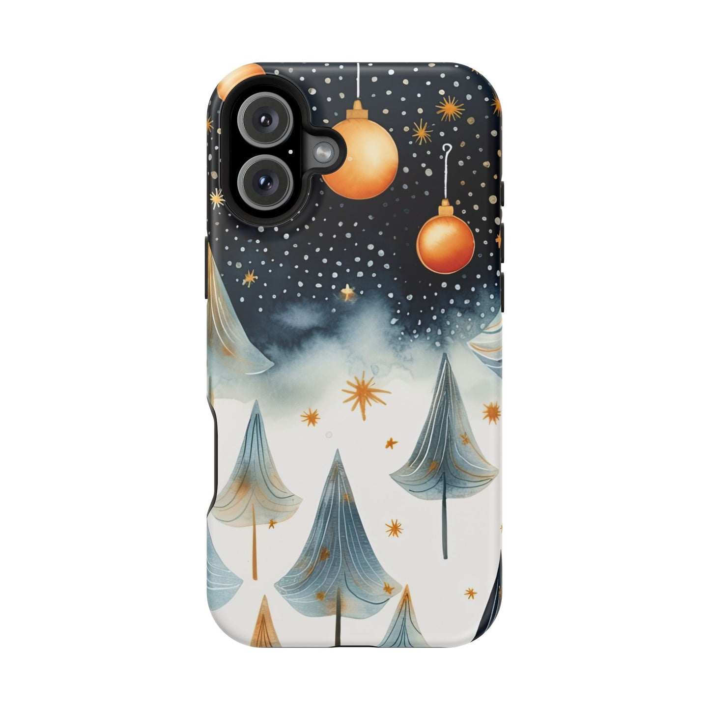 Winter Wonderland Gold Ornament – MagSafe iPhone Series Case