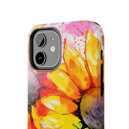 Bold Watercolor Sunflowers - iPhone Series Case