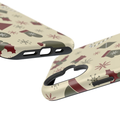 Vintage Holiday Cheer - MagSafe iPhone Series Case