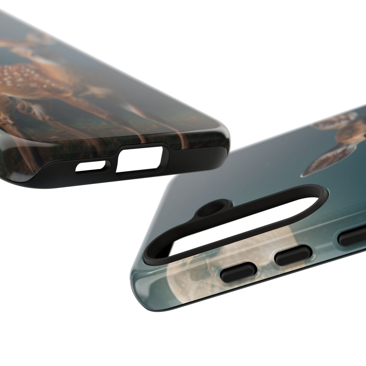 Samsung Galaxy Case – Mystic Fawn Under the Moonlit Sky