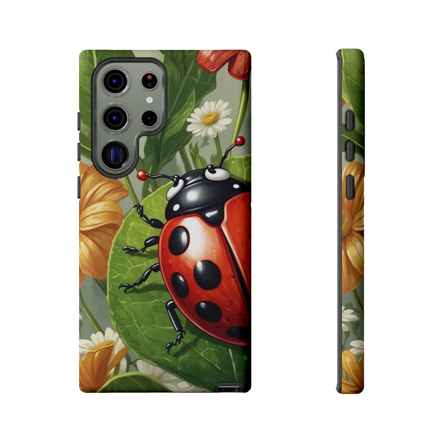 Ladybug Garden Samsung Galaxy Case – Nature-Inspired Design