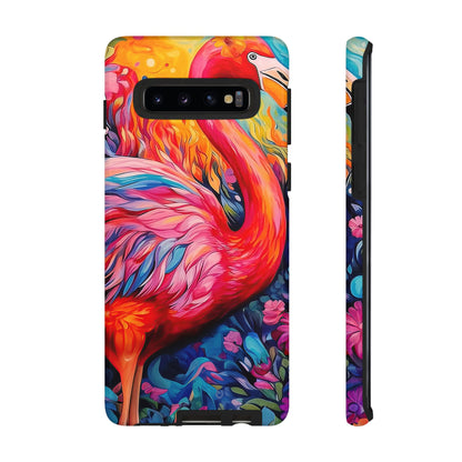 Flamingo Fiesta – Vibrant Flamingo Samsung Galaxy Phone Case