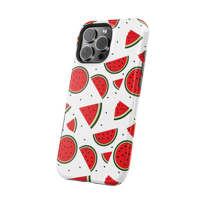 Sweet Watermelon MagSafe iPhone Case – Fresh & Fun Fruit Pattern with Summer Vibes