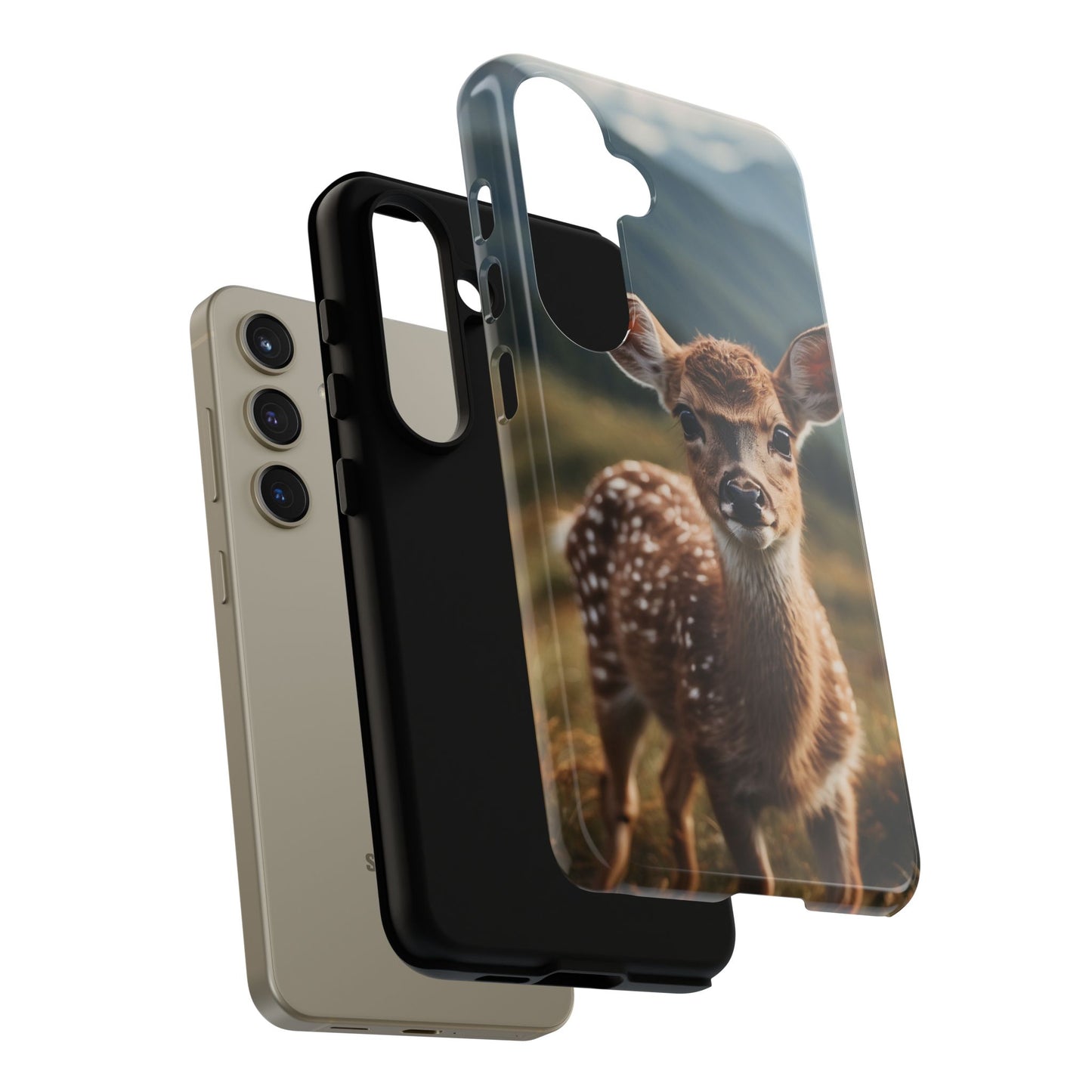 Gentle Fawn in Mountain Meadows Samsung Galaxy Case