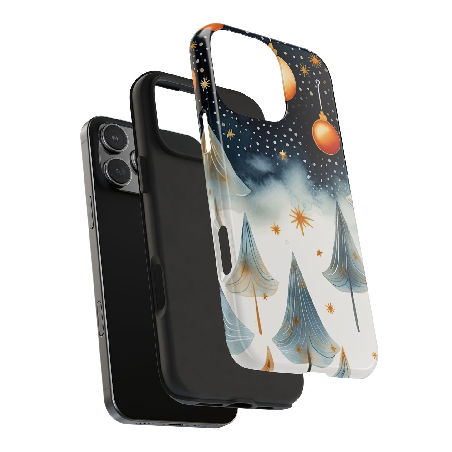 Winter Wonderland Gold Ornament – iPhone Series Case