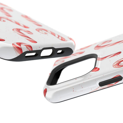 Candy Cane Christmas Pattern – MagSafe iPhone Series Case