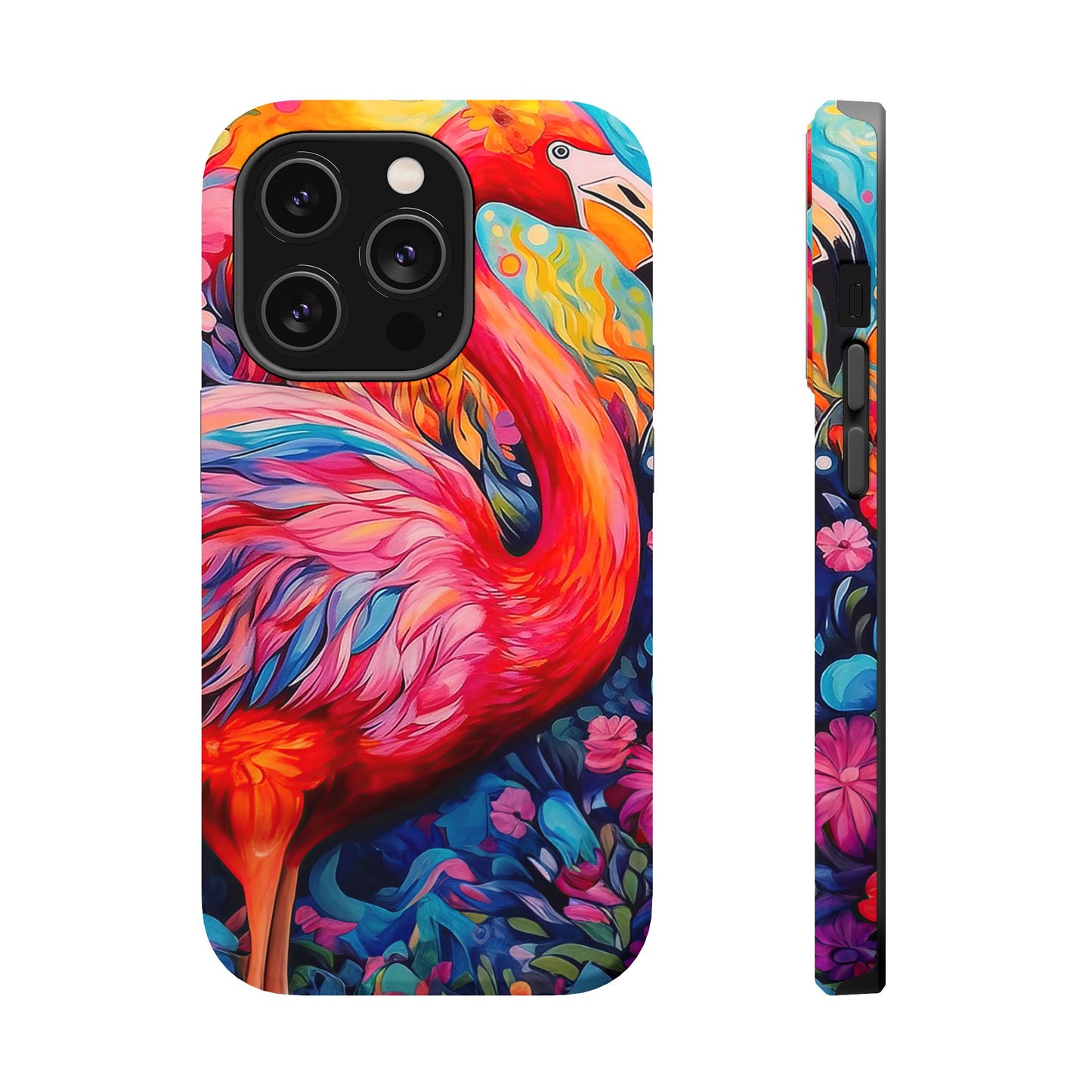 Flamingo Fiesta – Vibrant Flamingo MagSafe iPhone Cases