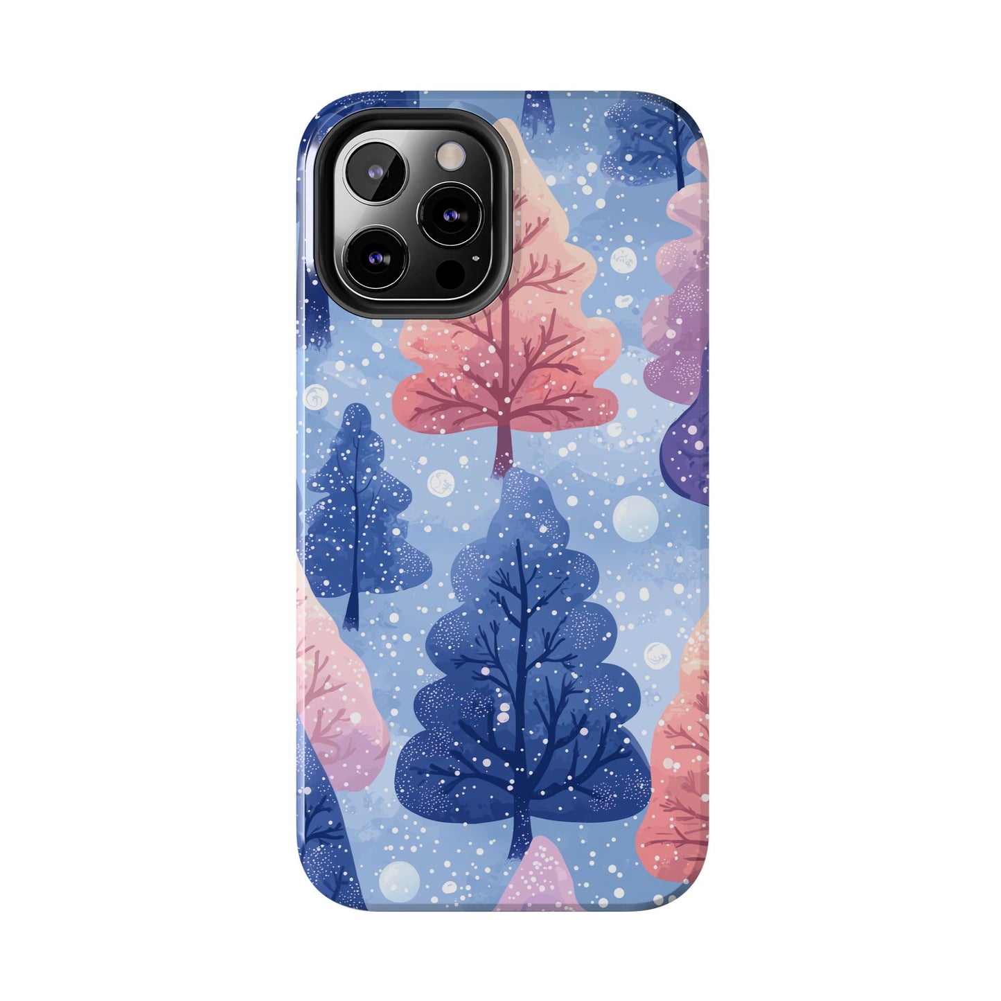 Pink & Purple Winter Wonderland - iPhone Series Case