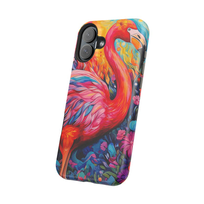 Flamingo Fiesta – Vibrant Flamingo MagSafe iPhone Cases