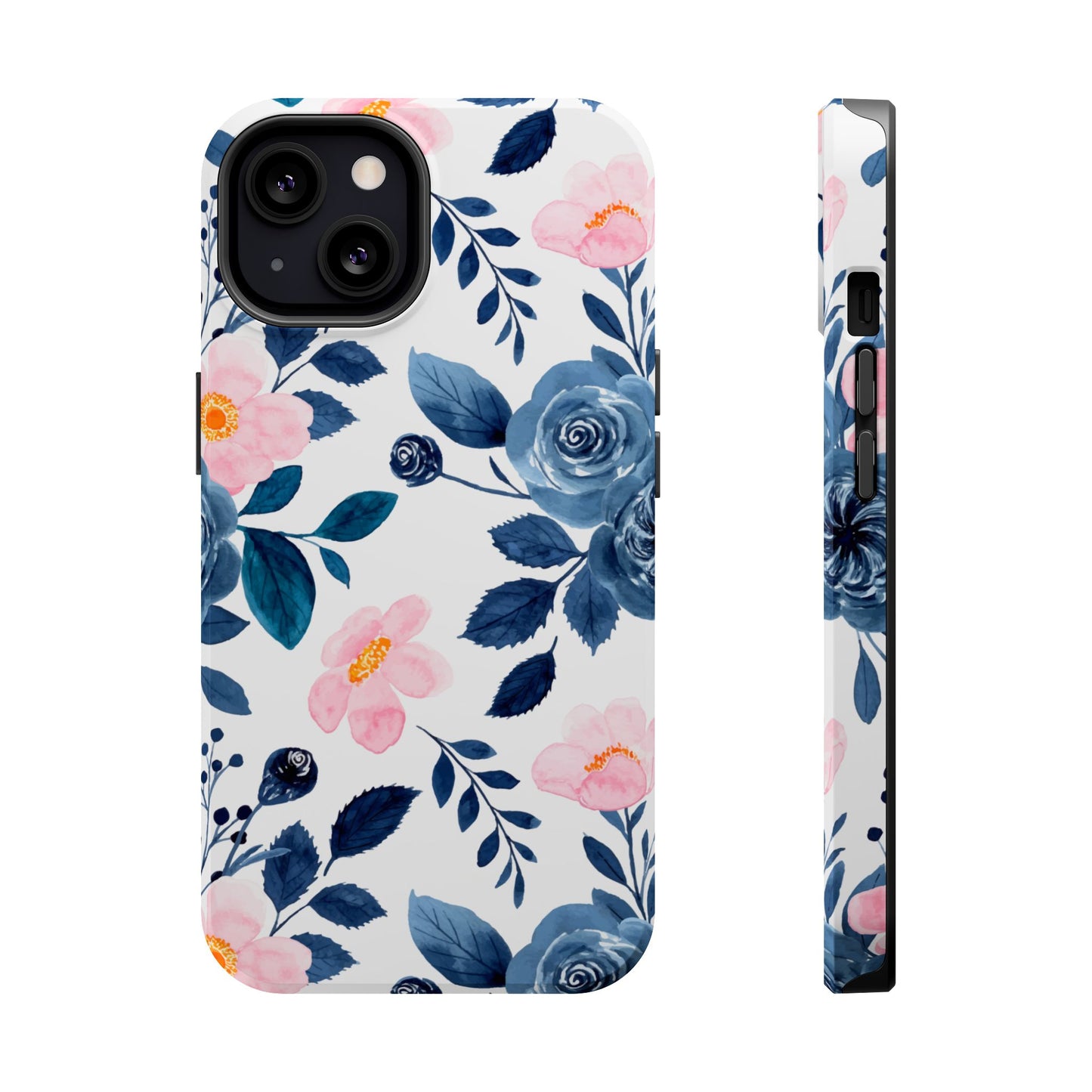 Pastel Garden Charm – MagSafe Case with Soft Watercolor Floral Print