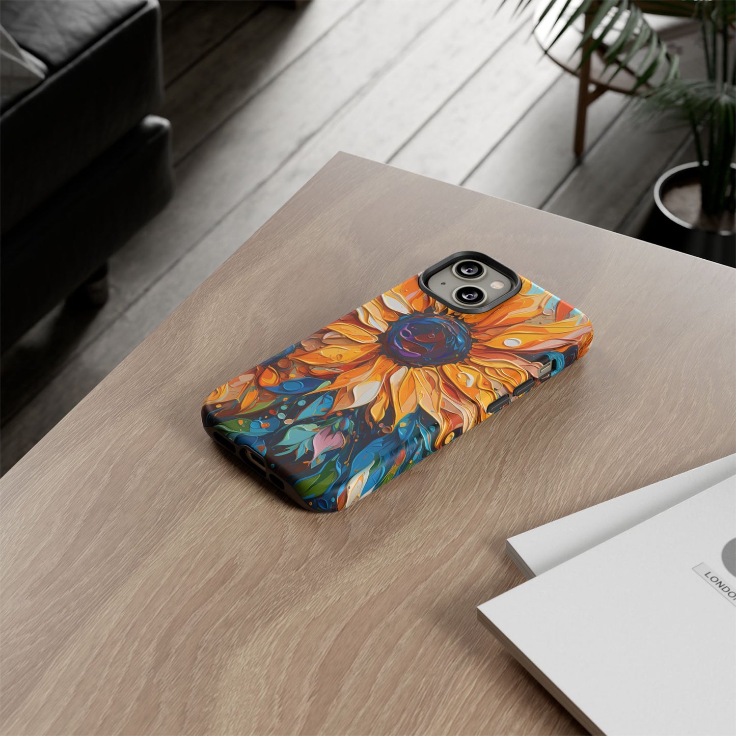 Sunflower Boho iPhone Case