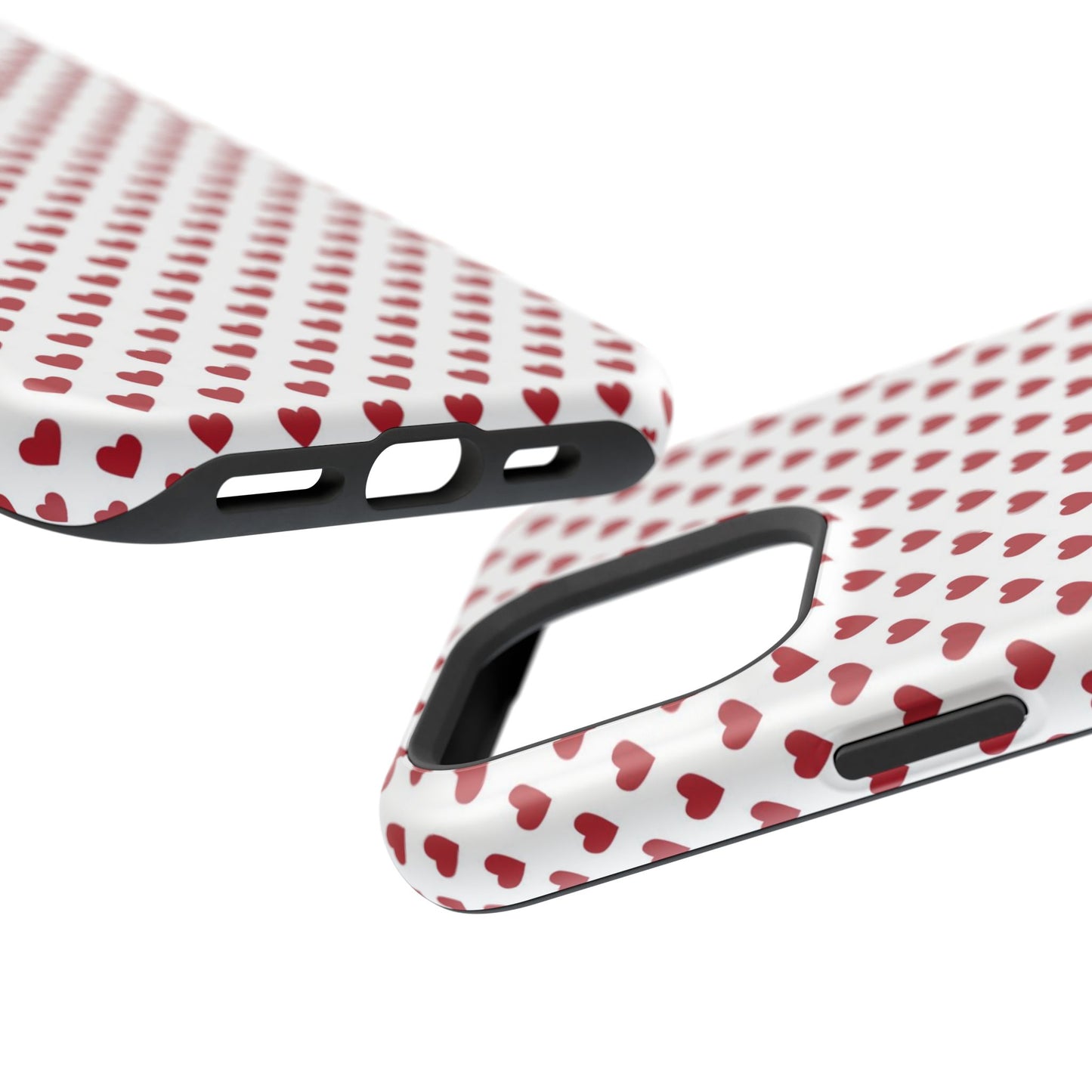 Red Hot Hearts MagSafe iPhone Case