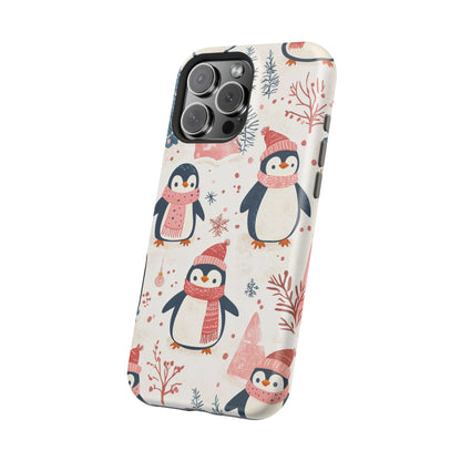 Penguin Paradise – Christmas Cheer MagSafe iPhone Case