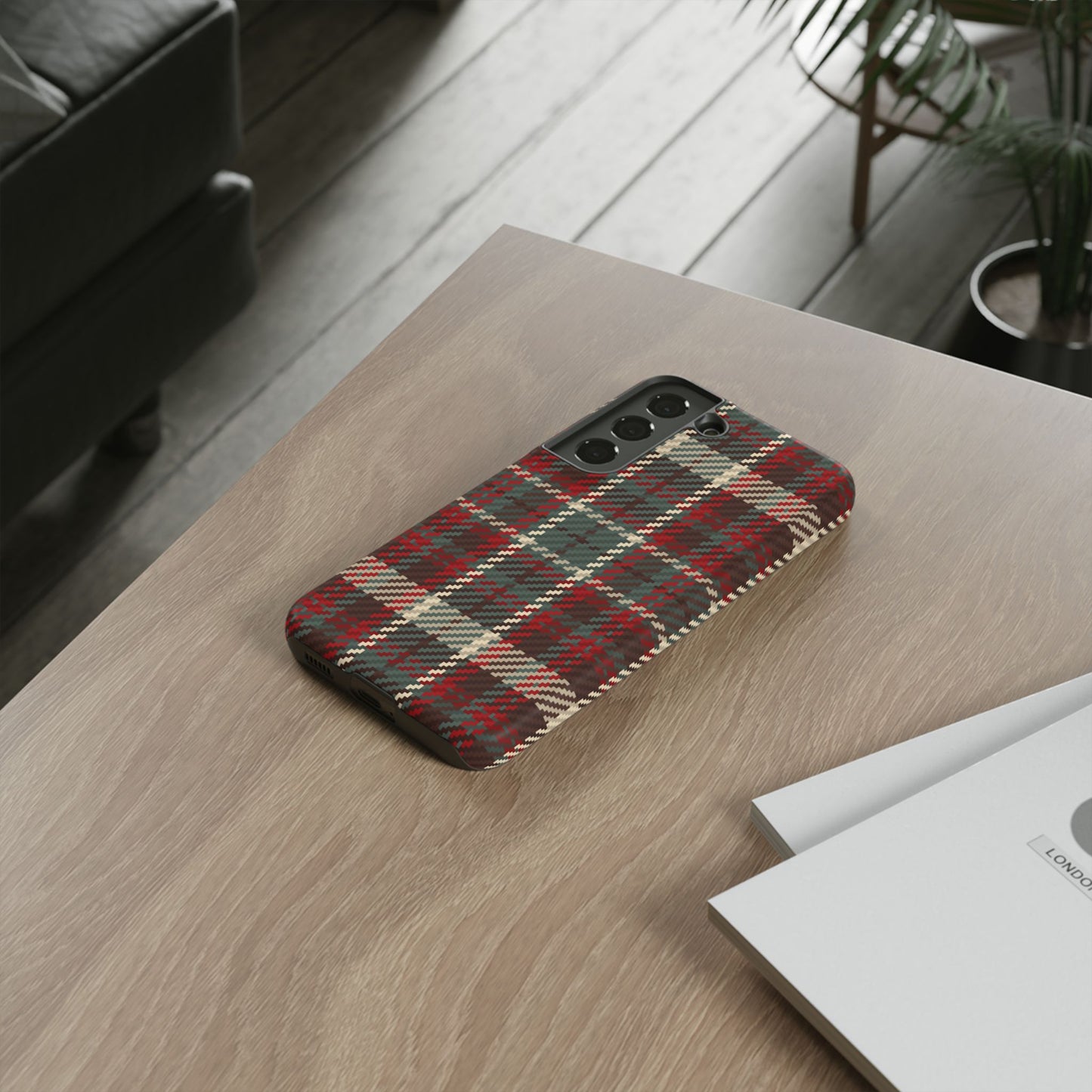 Cozy Rustic Plaid - Samsung Galaxy Series Case
