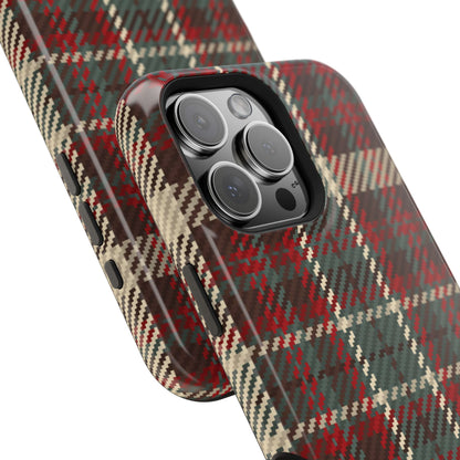 Cozy Rustic Plaid - MagSafe iPhone Series Case