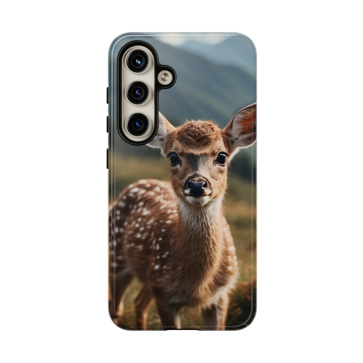 Gentle Fawn in Mountain Meadows Samsung Galaxy Case