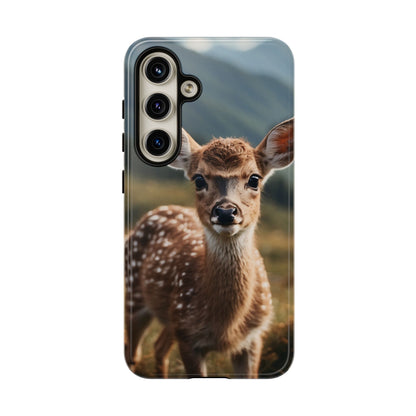 Gentle Fawn in Mountain Meadows Samsung Galaxy Case