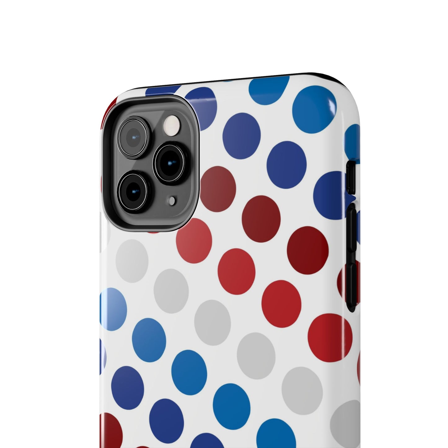 Patriotic Polka Dots - iPhone Case