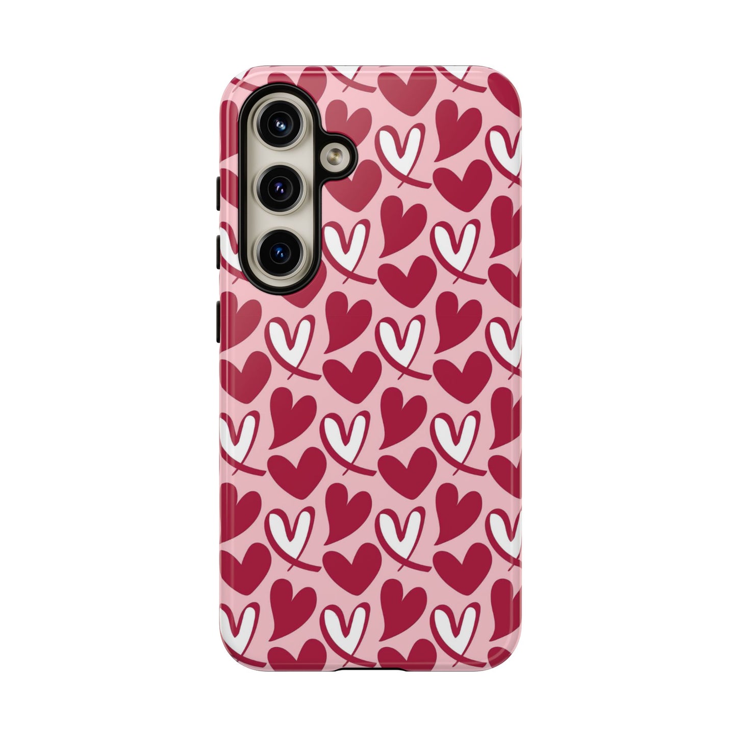 Hand-Drawn Hearts Samsung Galaxy Case