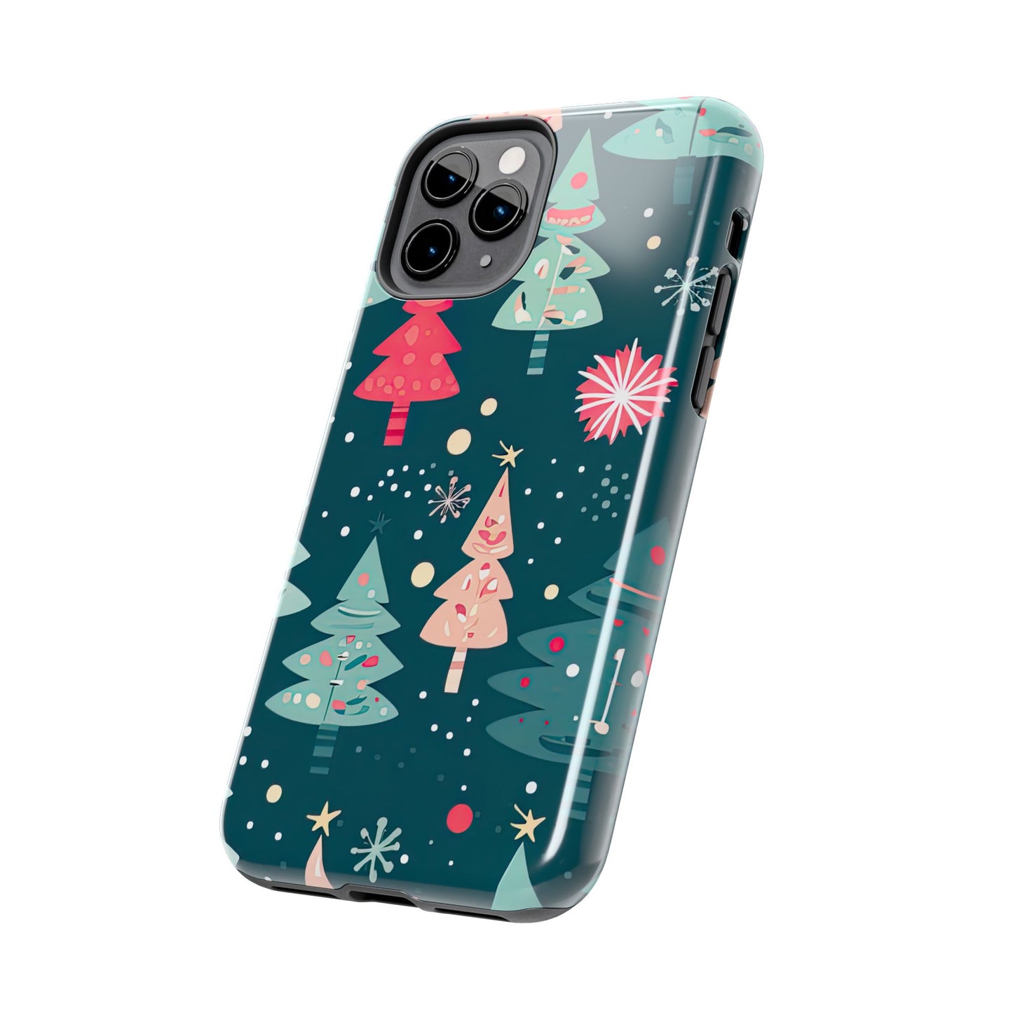 Whimsical Christmas Trees - iPhone Series Case