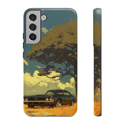 Retro Road Trip Vintage Car iPhone Case