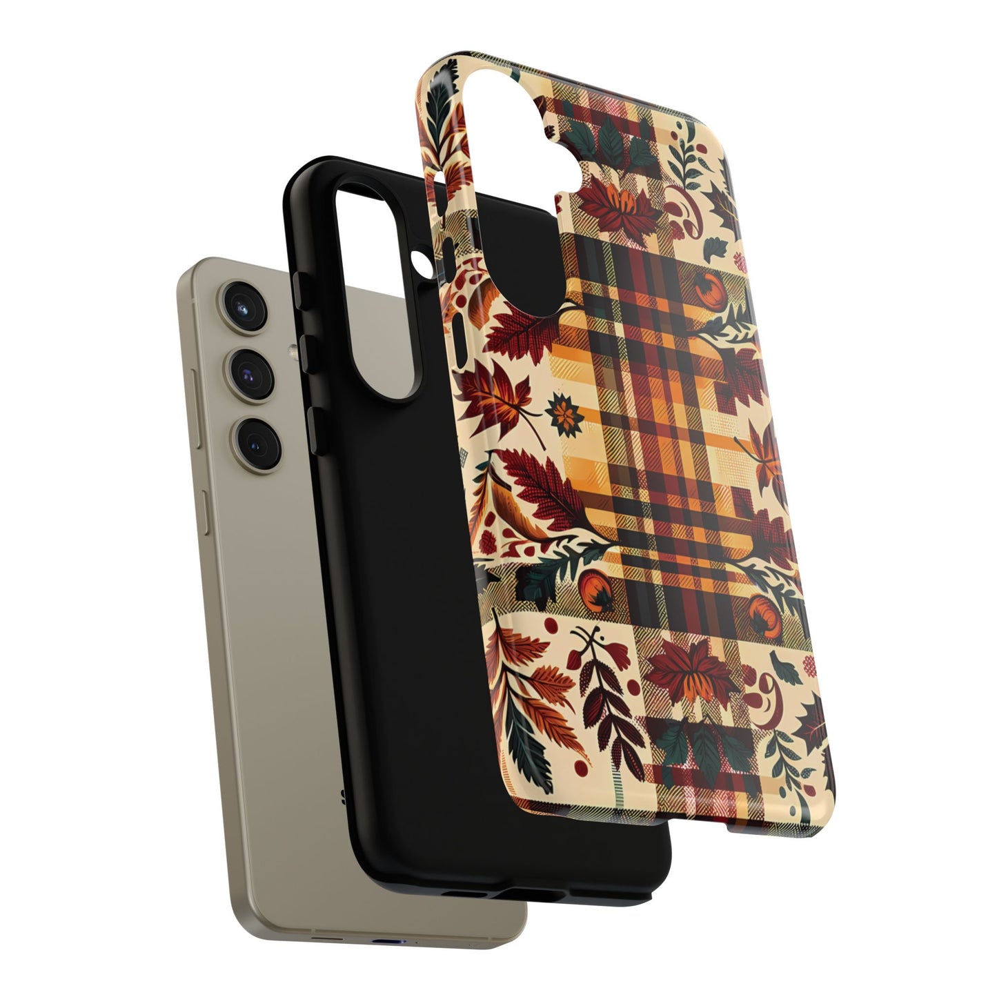 Cute Autumn Harmony Plaid Phone Case! - BOGO Cases