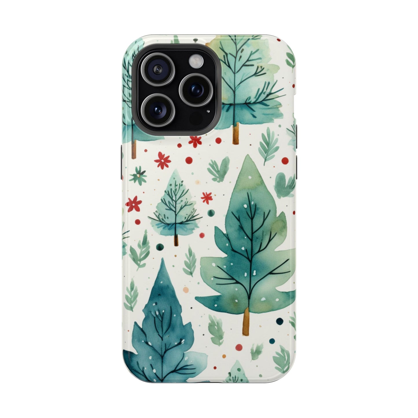 Watercolor Winter Forest - MagSafe iPhone Series Case