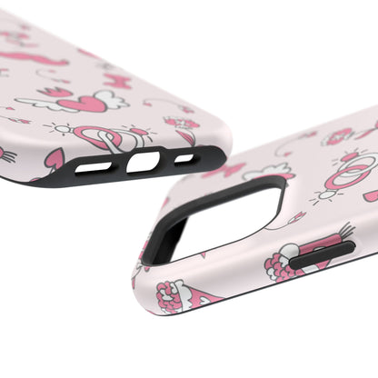 Pink Love Icons MagSafe Case