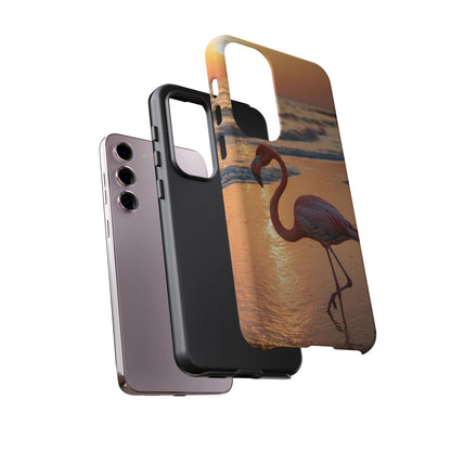 Island Beauty – Flamingo Samsung Galaxy Case