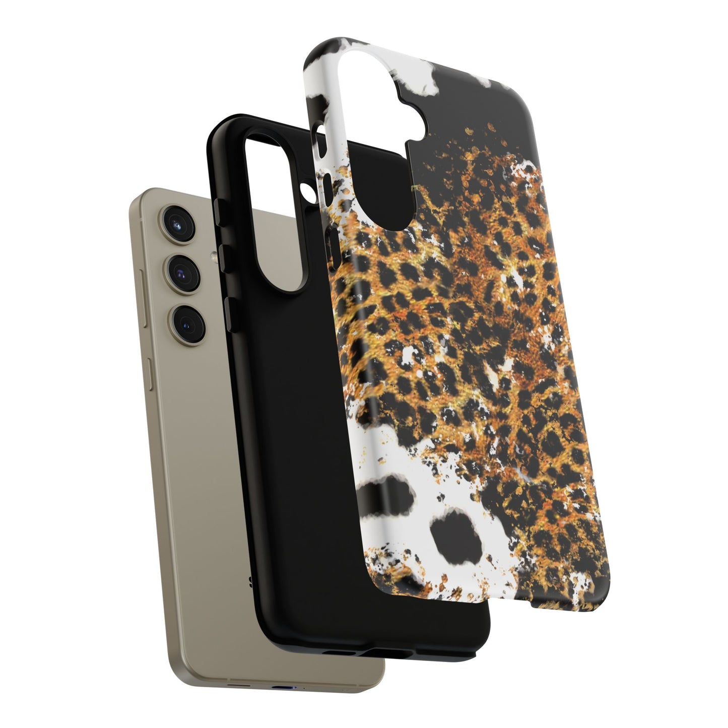 Bold Leopard Ink Splash - Samsung Galaxy Series Case