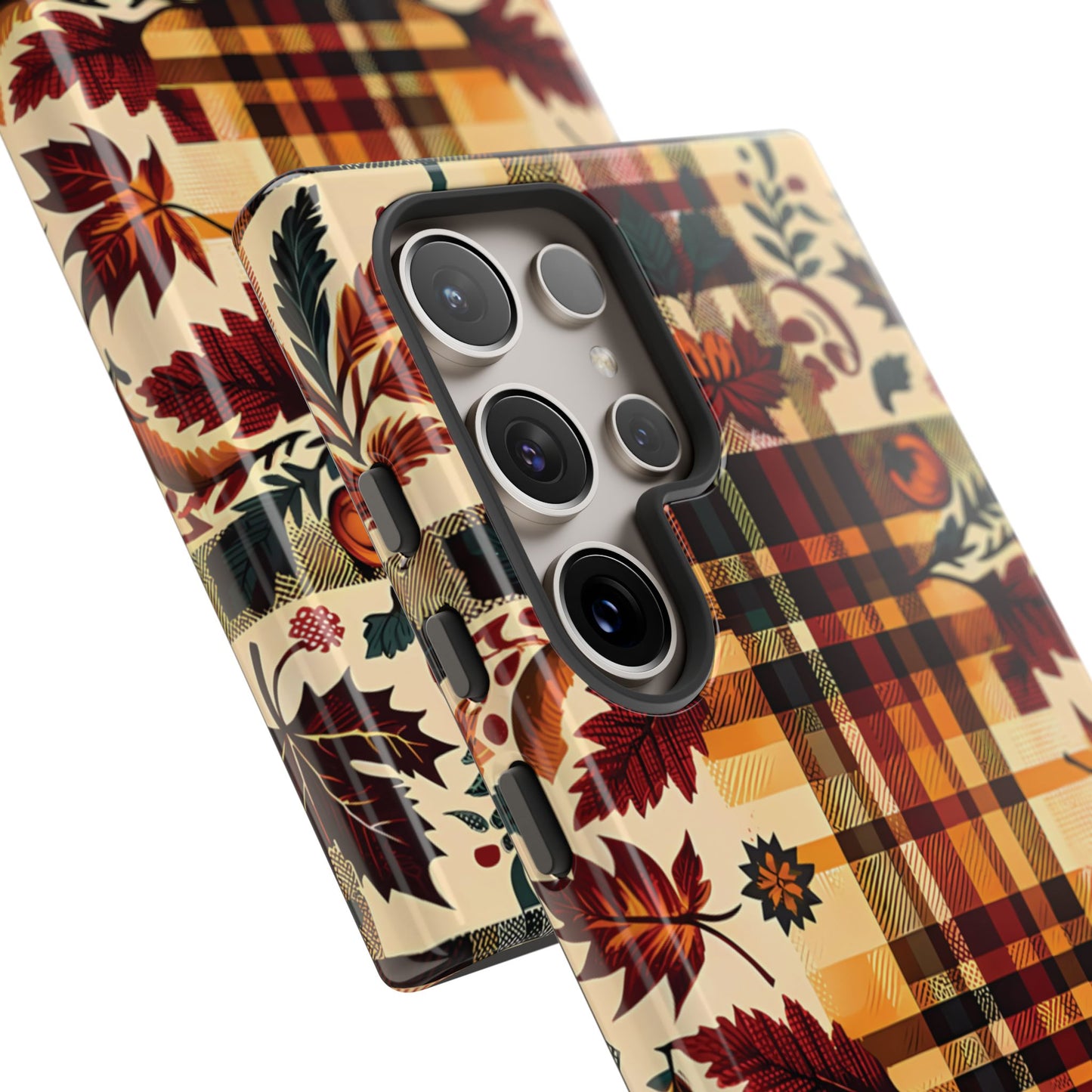 Cute Autumn Harmony Plaid Phone Case! - BOGO Cases