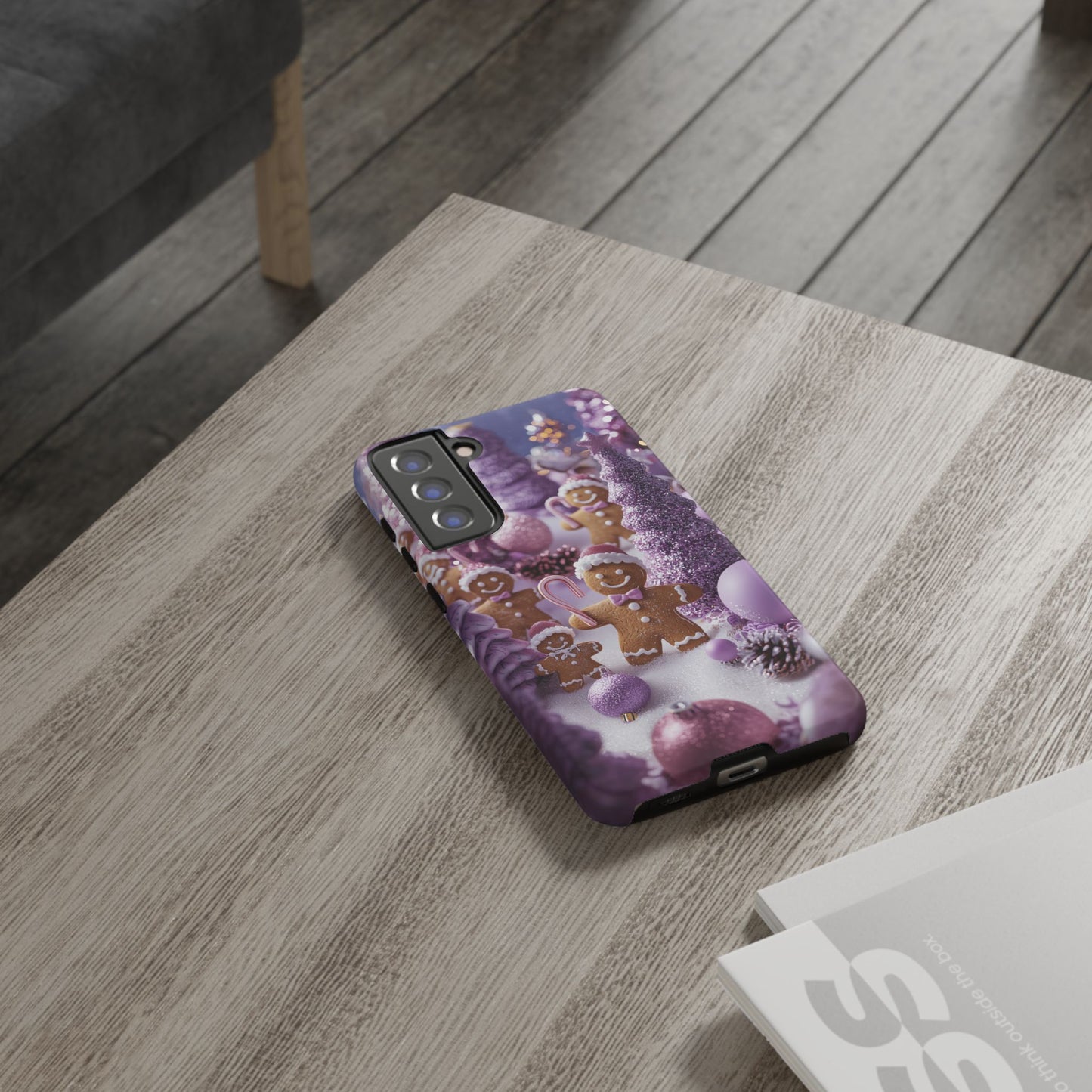 Pink Frosted Gingerbread Forest - Samsung Galaxy Series Case