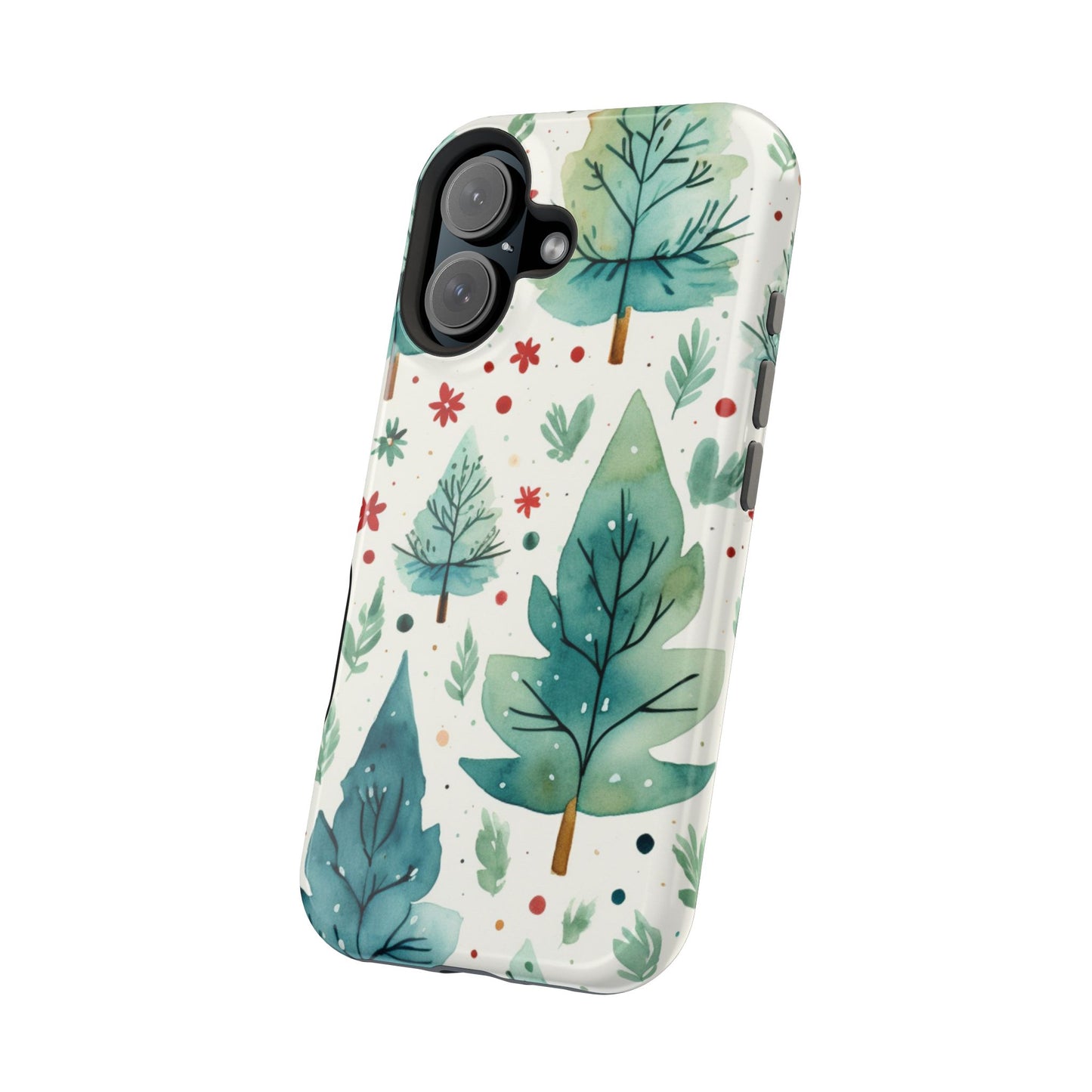 Watercolor Winter Forest - MagSafe iPhone Series Case