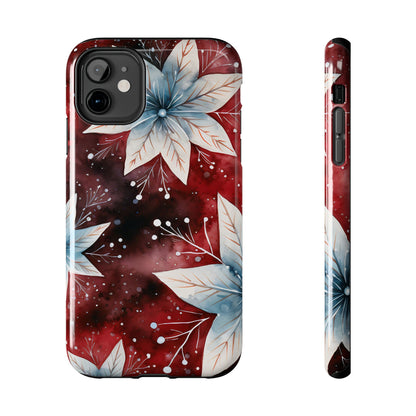 Winter Bloom Poinsettia – iPhone Case