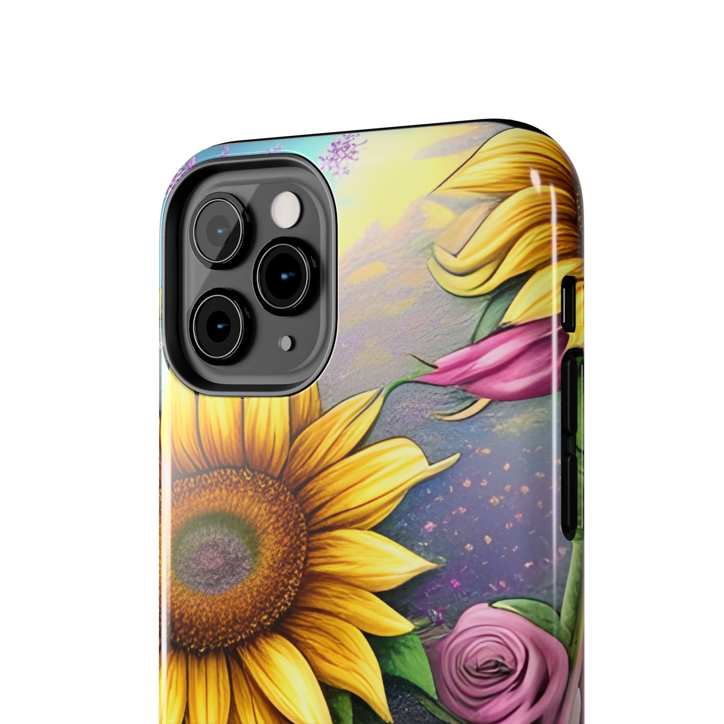 Whimsical Sunflower & Rose Garden - iPhone Series Case