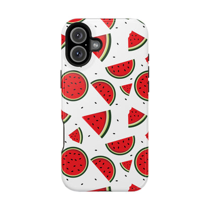 Sweet Watermelon MagSafe iPhone Case – Fresh & Fun Fruit Pattern with Summer Vibes