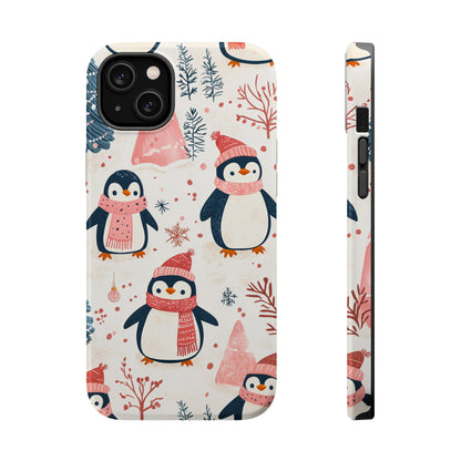 Penguin Paradise – Christmas Cheer MagSafe iPhone Case