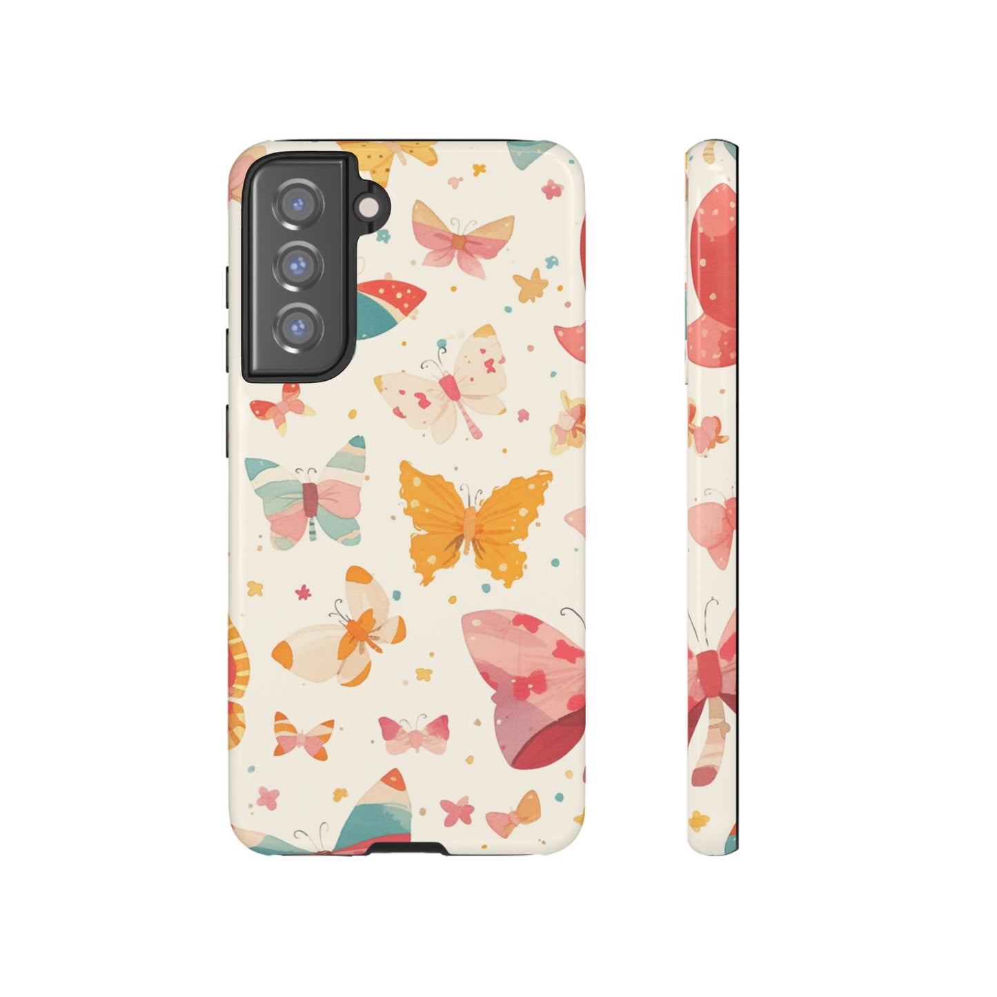 Coquette Watercolor Butterfly iPhone Case