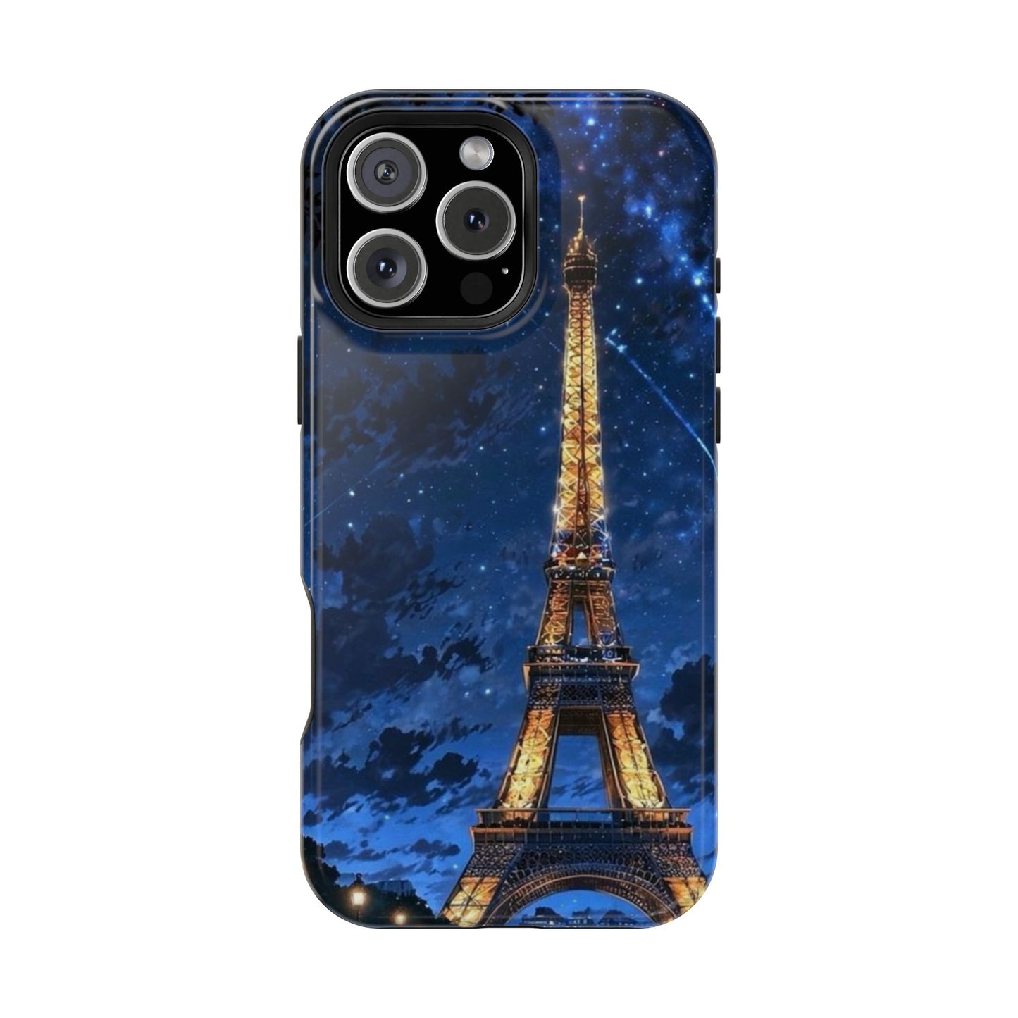 MagSafe Case - Eiffel Tower Under Starlit Sky Design