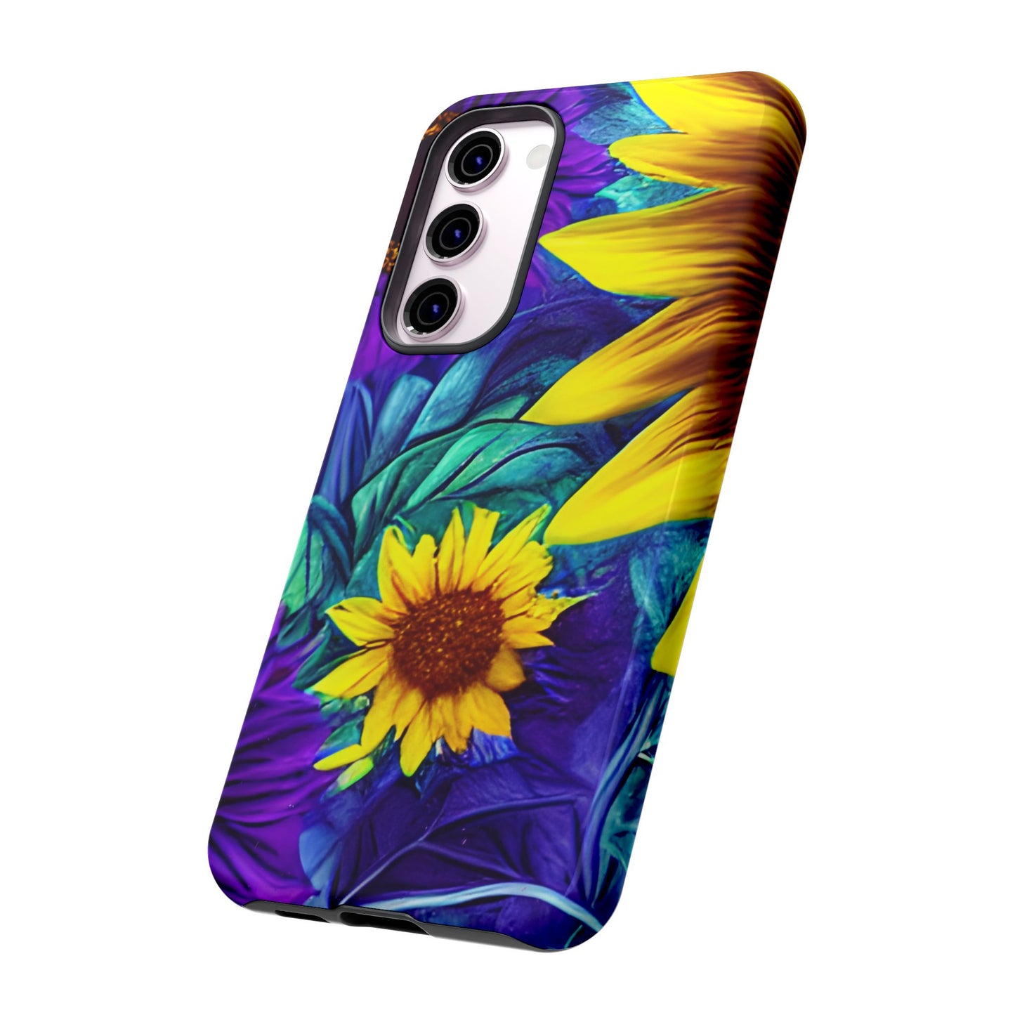 Purple & Gold Sunflower Dream - Samsung Galaxy Series Case