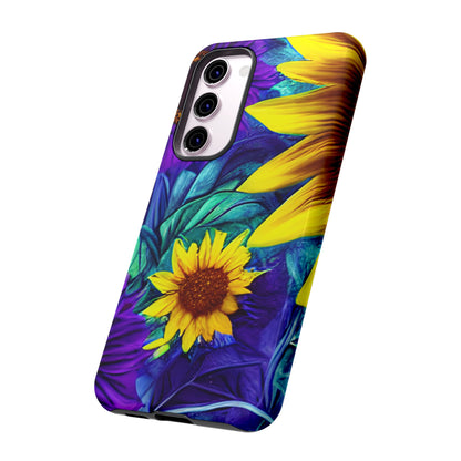 Purple & Gold Sunflower Dream - Samsung Galaxy Series Case