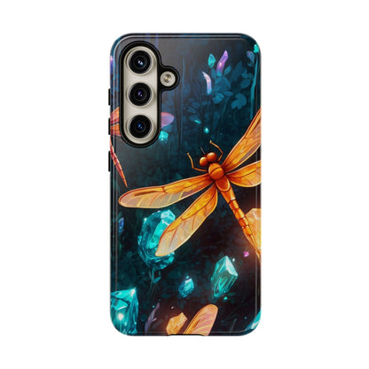 Mystical Dragonflies & Crystals – Samsung Galaxy Series Case