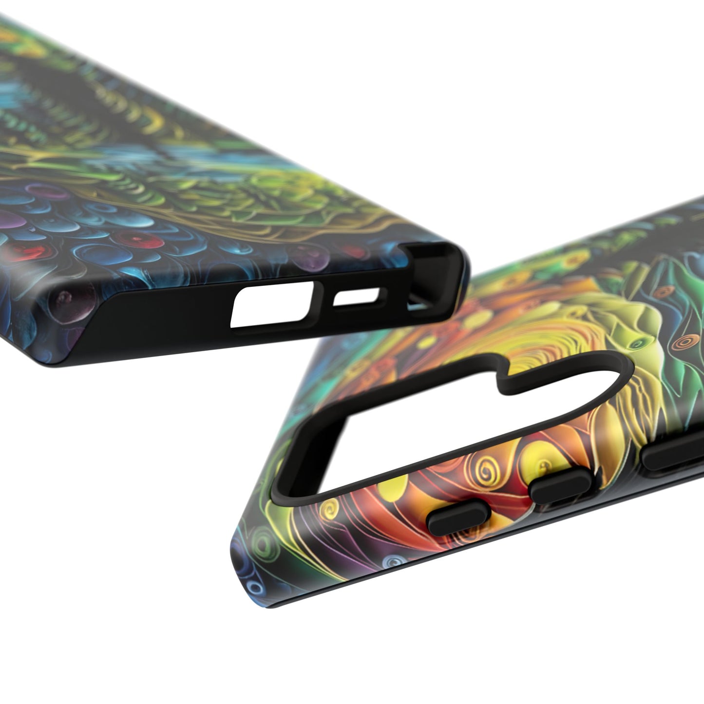 Radiant Forest Sunset Samsung Galaxy Case – Artistic Landscape Design