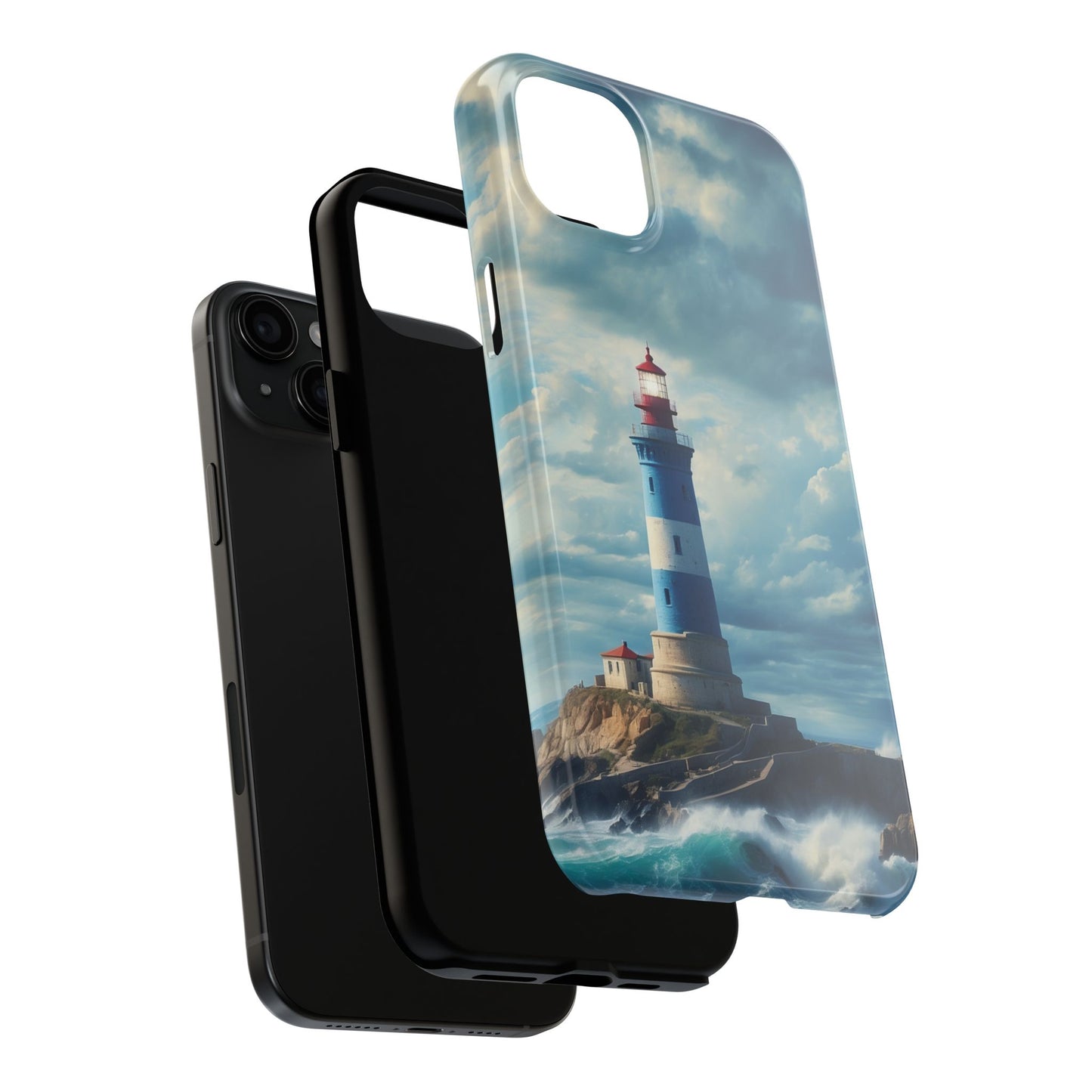 Samsung Galaxy Case - Coastal Lighthouse Design