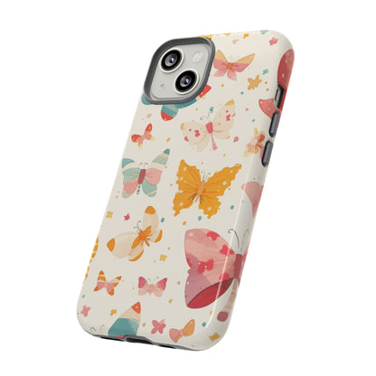 Coquette Watercolor Butterfly iPhone Case